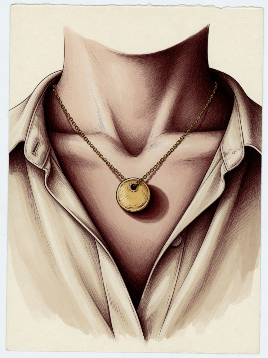 A silver chain