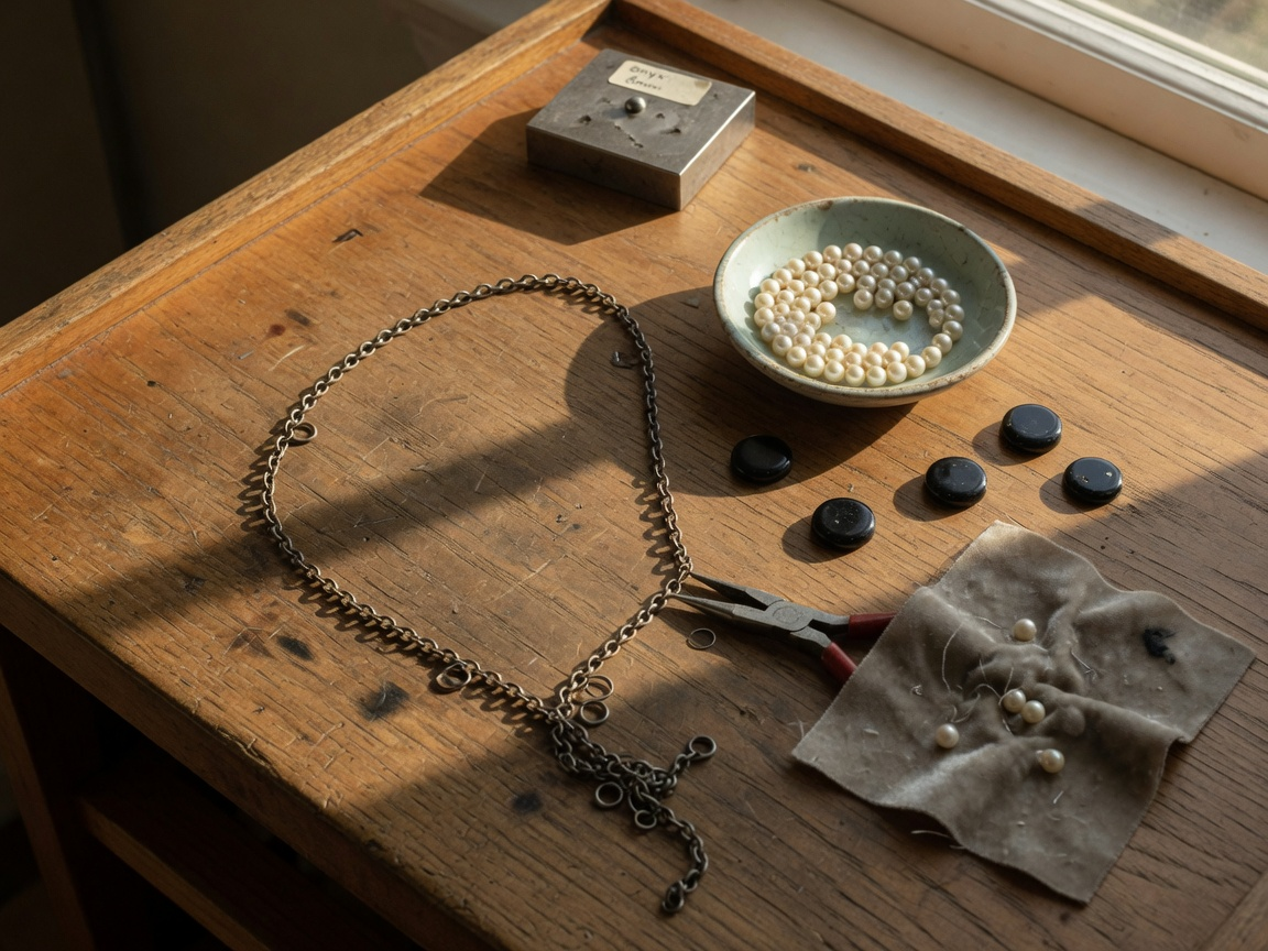 A jewelry pouch
